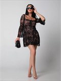 Гипюровое платье Лолита SeDress-krygeva-black