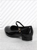 Туфли для степа чечетки лаковые Tufli-Step-Black
