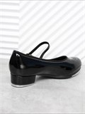 Туфли для степа чечетки лаковые Tufli-Step-Black