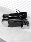 Туфли для степа чечетки лаковые Tufli-Step-Black