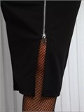 Платье карандаш обтягивающее с молнией SeDress-molnia-black