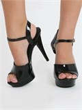 Стрипы единички босоножки ZZBosson-srtip13-black