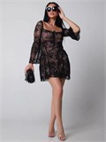 Гипюровое платье Лолита ZZSeDress-krygeva-black