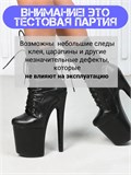 Стрипы тройки ботильоны обувь для pole dance танцев ZZStripy-snake-black