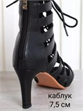 HIGH HEELS обувь для танцев женская хилсы ZZPoloski7-heels-black