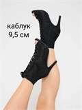 HIGH HEELS туфли для танцев хилсы блестящие ZZShine10-heels-black