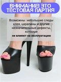Стрипы двойки босоножки для pole dance танцев ZZBosson-matte2-black