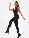 Комбинезон для танцев high heels и фитнеса SeKomb-sport-black
