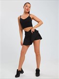 Юбка спортивная с шортами SeUbka-tenis-black