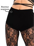 Брюки кружевные женские SeBriyki-yzori-black