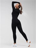 Комбинезон спортивный для фитнеса и танцев SeKombez-olimpik-black