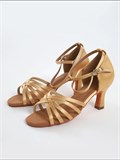 Туфли для бальных танцев латина Latina7-woman-gold