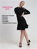 Туфли для танцев латина Rumba7-black