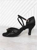 Туфли для танцев латина Rumba7-black