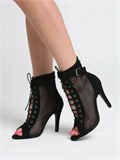 High heels обувь туфли хилсы для танцев каблук - 9см SeBelt-heels-black