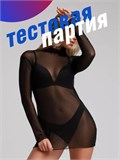 Платье прозрачное мини ZZSeDress-prozr-black