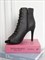 Хилсы для танцев high heels Lucky-heels-black