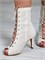 Туфли для танцев латина и high heels на каблуке 8,5 см Profi-white