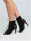 High heels обувь туфли хилсы для танцев каблук - 9,5 см Naomi-heels-black