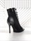 Хилсы на литой колодке для танцев high heels Lit-zamsha-black