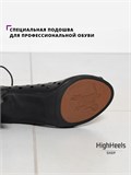 HIGH HEELS туфли для танцев хилсы Heels83-Perf-black