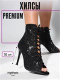 Хилсы блестящие для танцев 10 см Grand-Blesk-heels