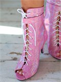 HIGH HEELS обувь для танцев женская хилсы Belt-pink