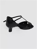 Туфли для танцев латина Latina-koga5-black