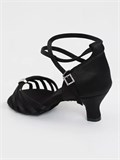 Туфли для танцев латина Latina-strazy5-black