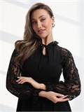 Платье вечернее черное короткое SeDress-party-black